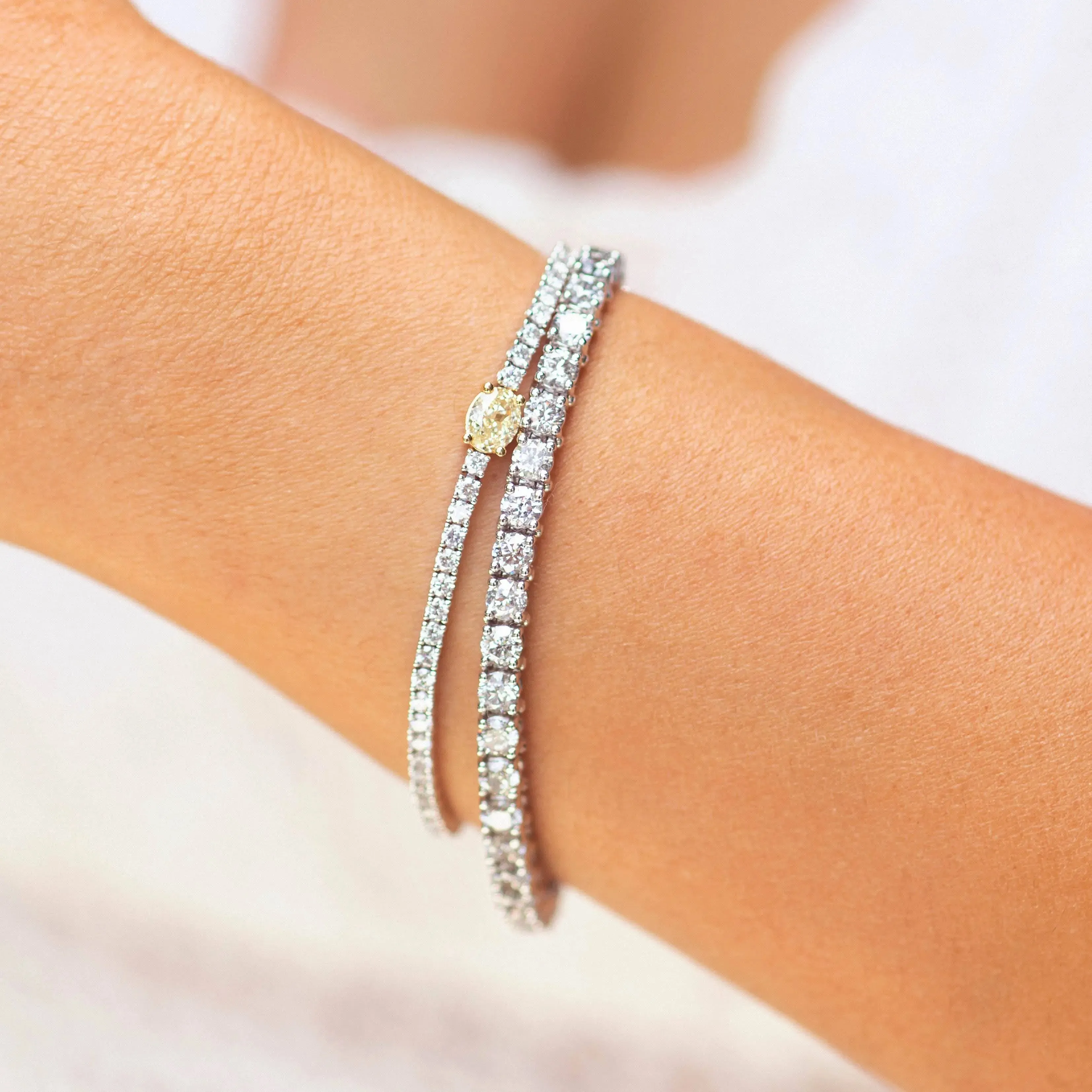 Classic Diamond Tennis Bracelet