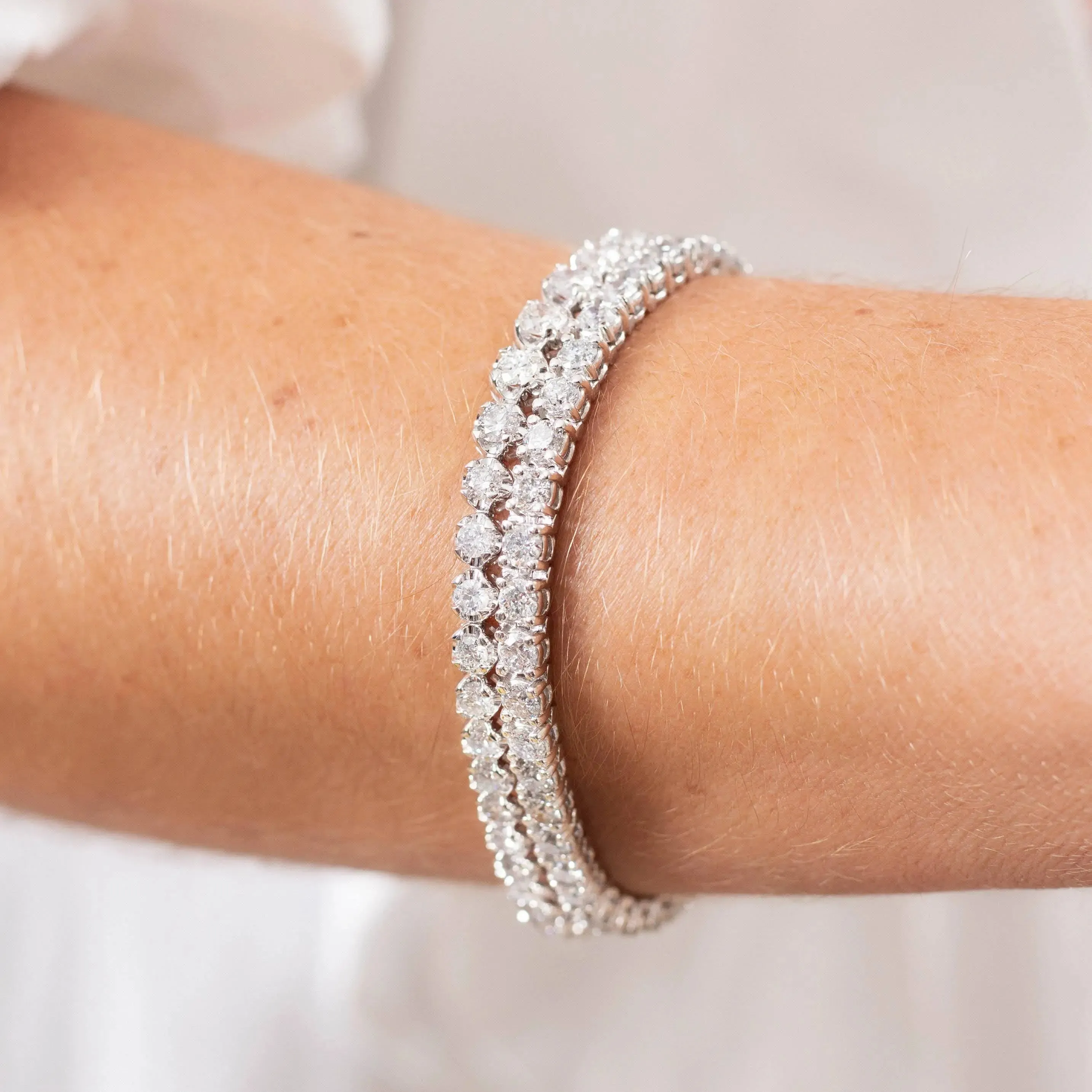 Classic Diamond Tennis Bracelet