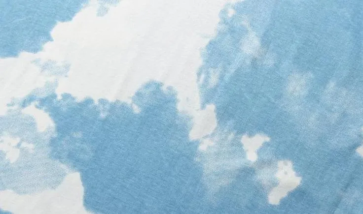 Cloud Print Senseless T-Shirt