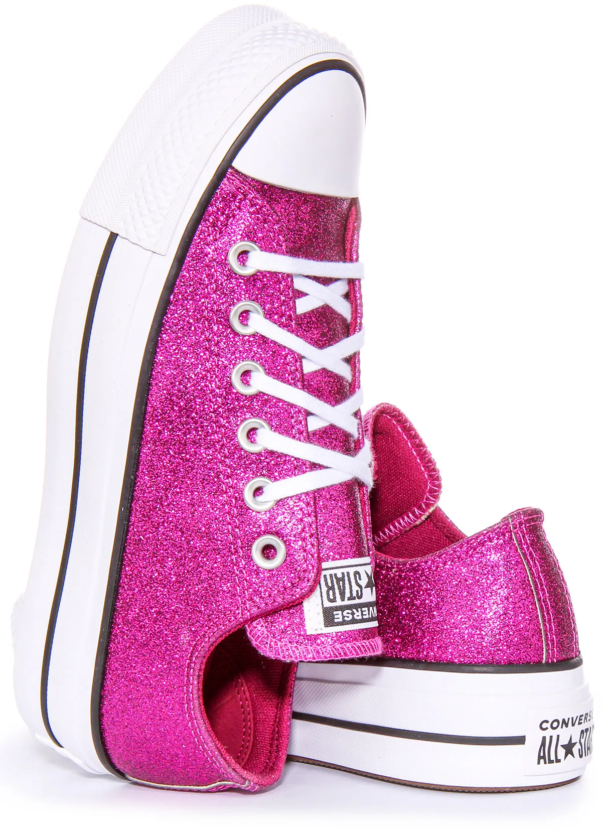 Converse All Star Lift A05438C In Fuchsia Glitter