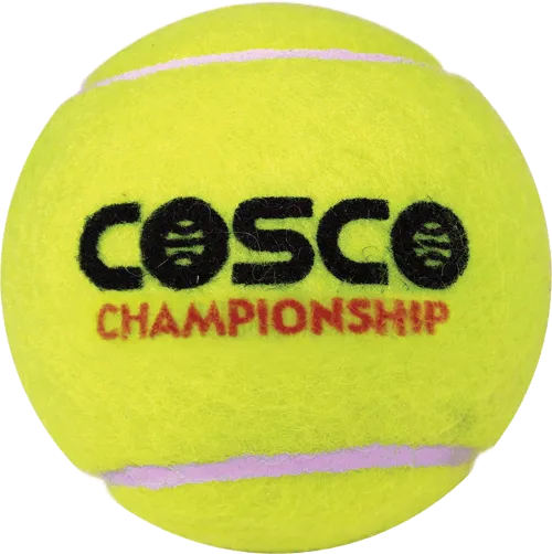 Cosco Championship Tennis Ball, Yellow | KIBI Sports