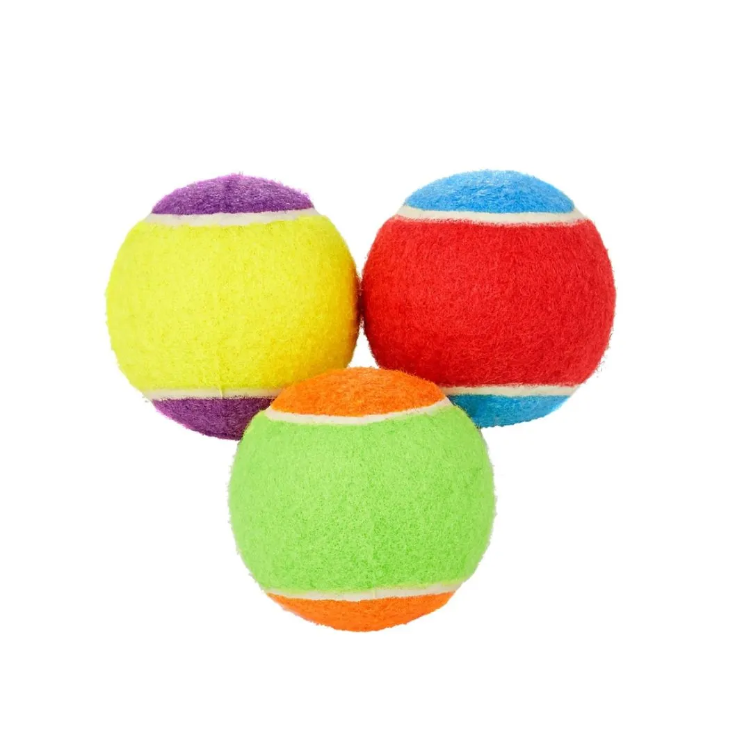 Cricket Tennis Ball For Kids (Multicolor)