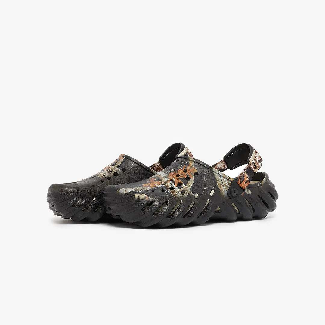 Crocs | CROCS ECHO CLOG REALTREE EDGE  { BLACK