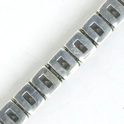 Diamanté & Sterling Line Bracelet by Otis