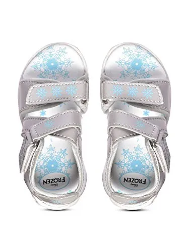 Disney Girls Sky Blue Outdoor Sandals-7 Kids UK (FZPGSS2552)