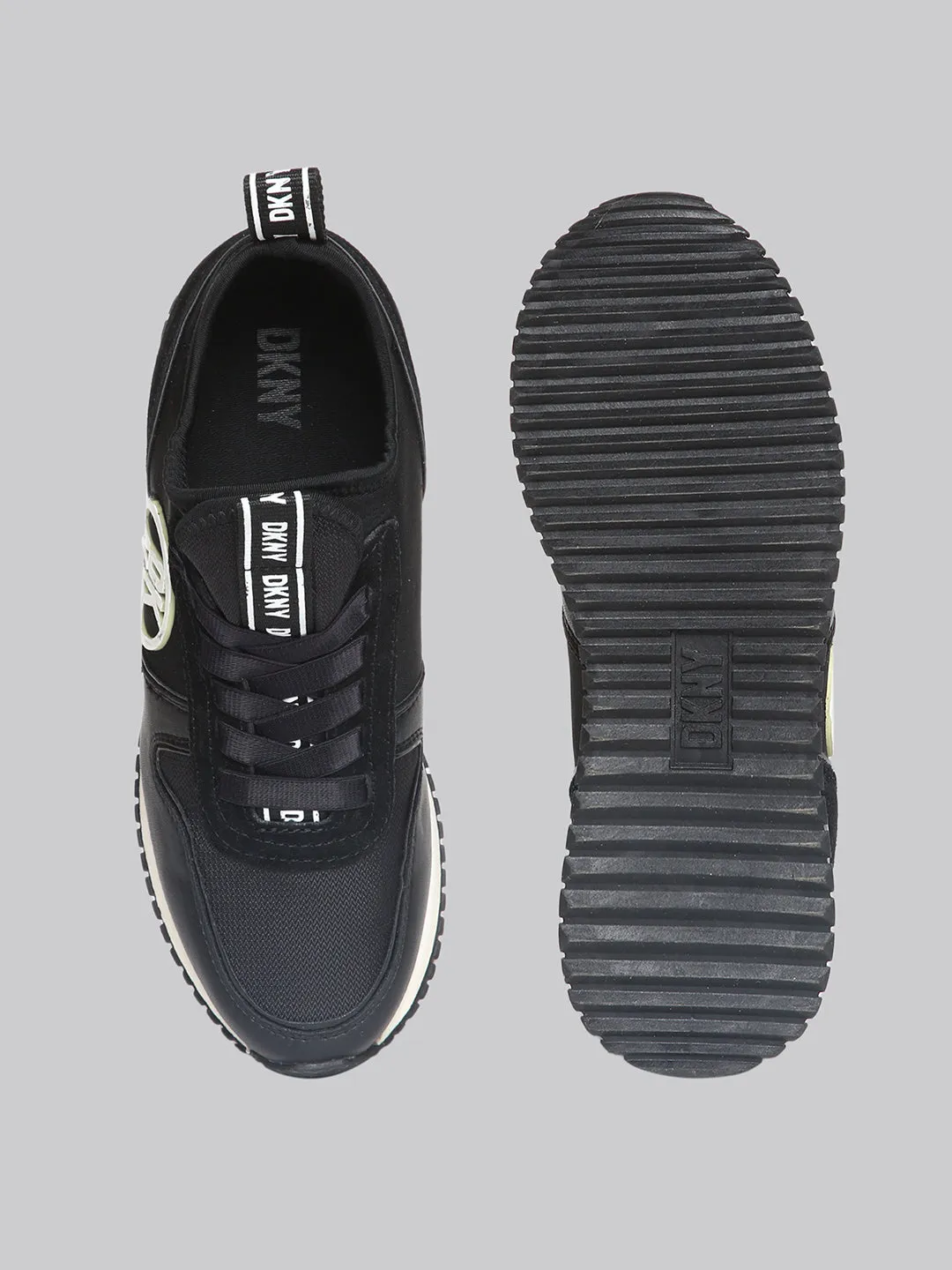 DKNY Women Black Sneakers