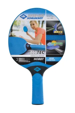 Donic Schildkrot Alltec Hobby Table Tennis Paddle Bat Torsion Resistant Racket