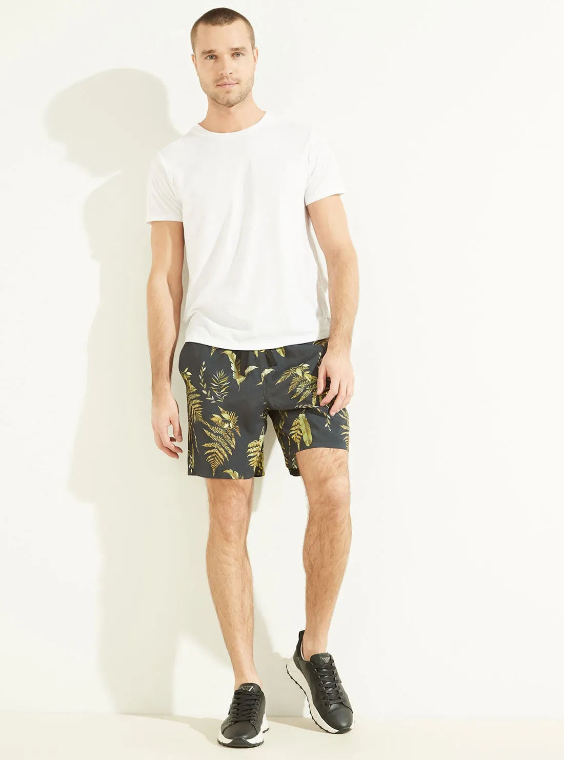 Eco Phoenix Palm Print Shorts