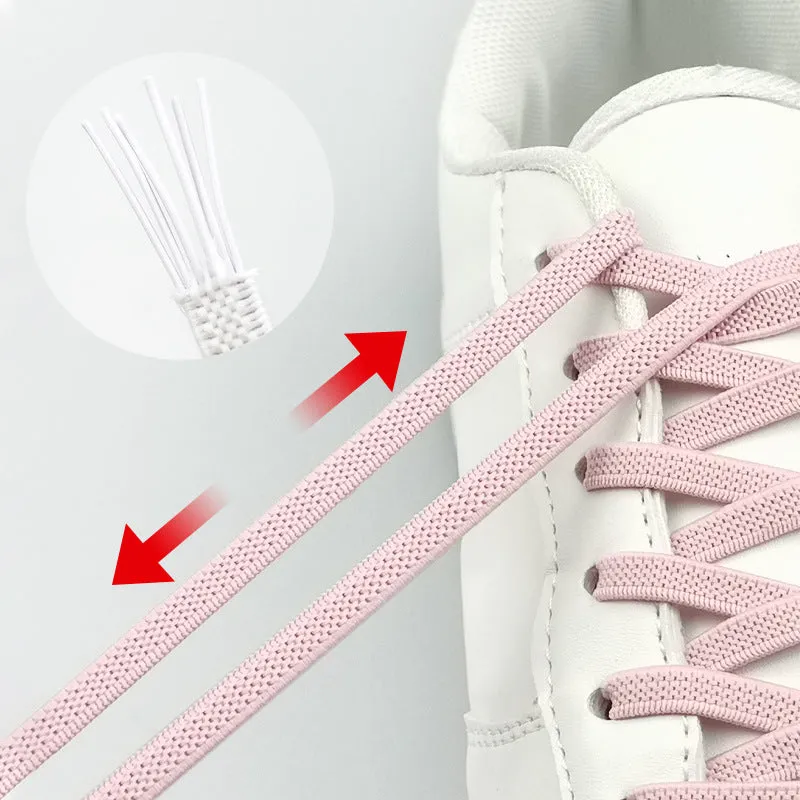 Elastic No Tie Shoe Laces For Adults And Kids