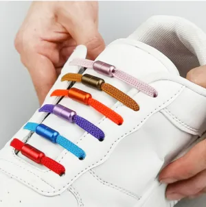 Elastic No Tie Shoe Laces For Adults And Kids