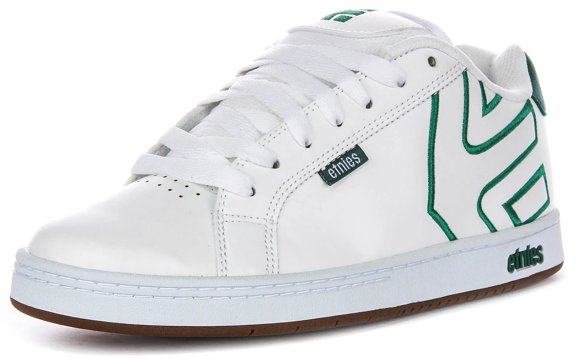 Etnies Fader In White Green For Men