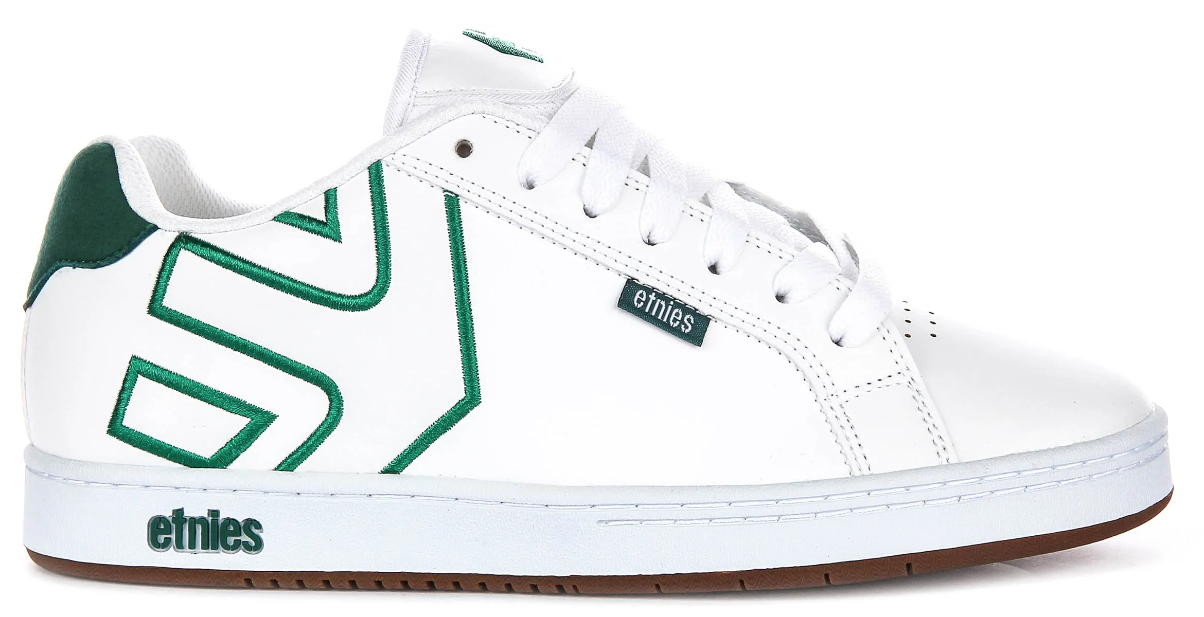 Etnies Fader In White Green For Men