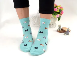 Fashioned Cute Multi-colors Cotton Socks Animal Pattern