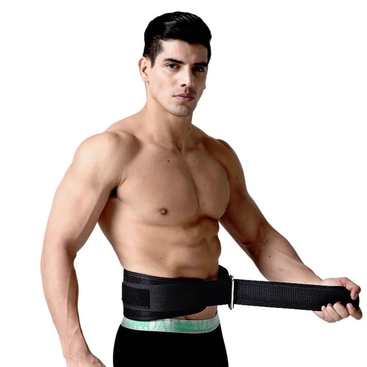 Fitness Squat Waist Protector Weightlifting Fitness Training Belt for Men, Size:M