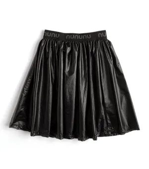 flowy nylon skirt