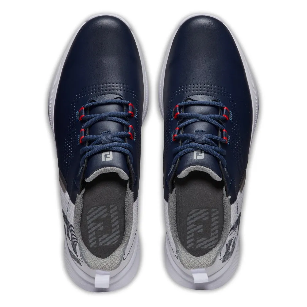 FootJoy Fuel Mens Golf Shoes Navy/White/Red 55442 (Previous Season Style)