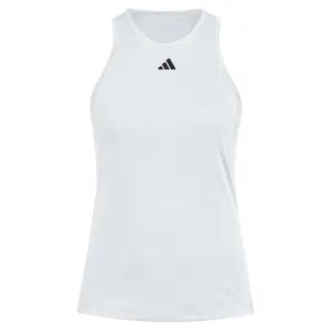 Girls Club Tennis Tank White