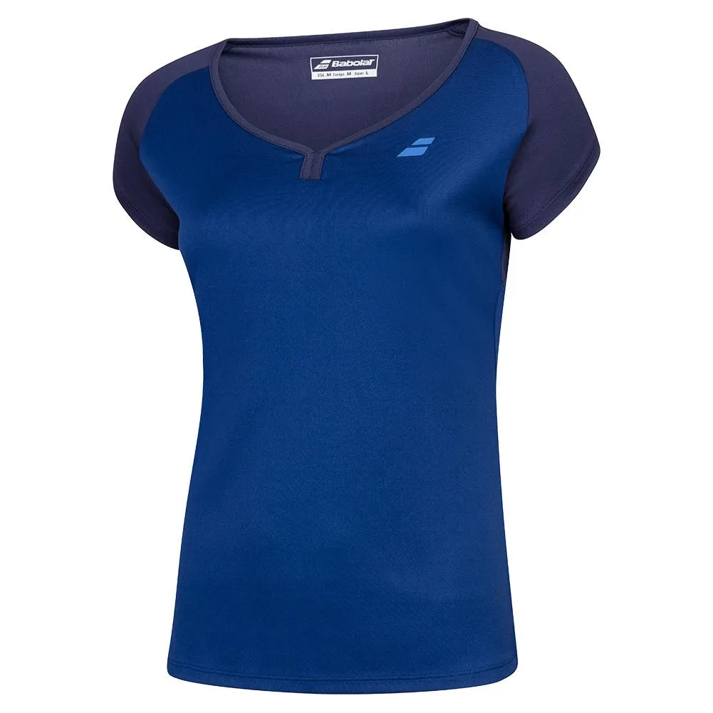 Girls' Play Cap Sleeve Tennis Top