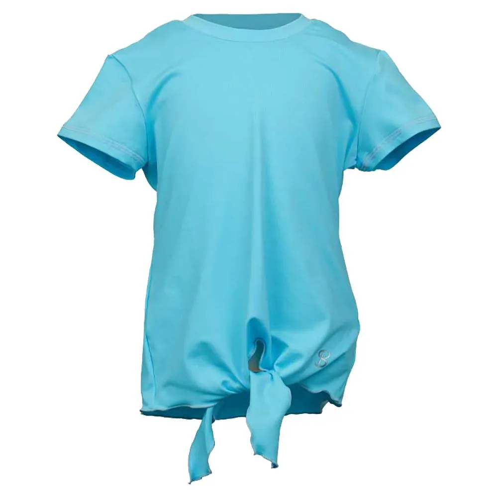 Girls' UV Colors Short Sleeve Tie Tennis Top Babyboy