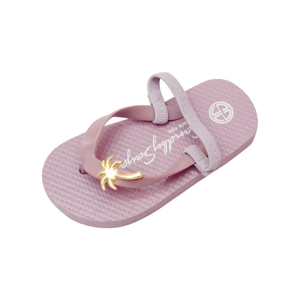 Gold Palm Tree - Baby / Kids Sandal