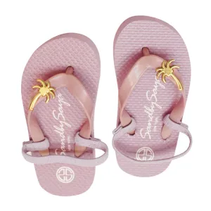 Gold Palm Tree - Baby / Kids Sandal