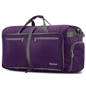 Gonex 40L Collapsible Duffel Bag with Shoes Compartment