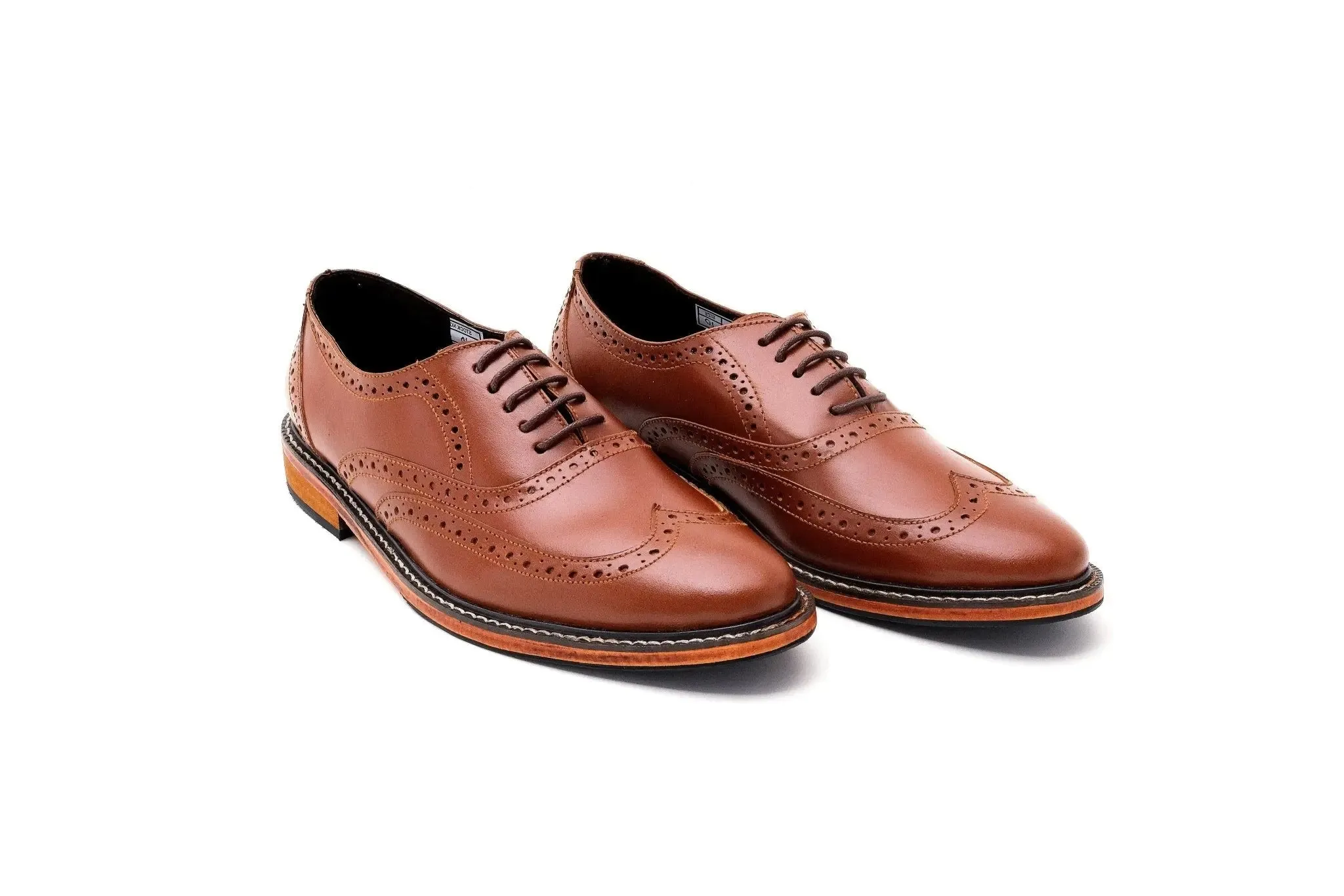 GUEVARRA Wingtip Oxford - Tan