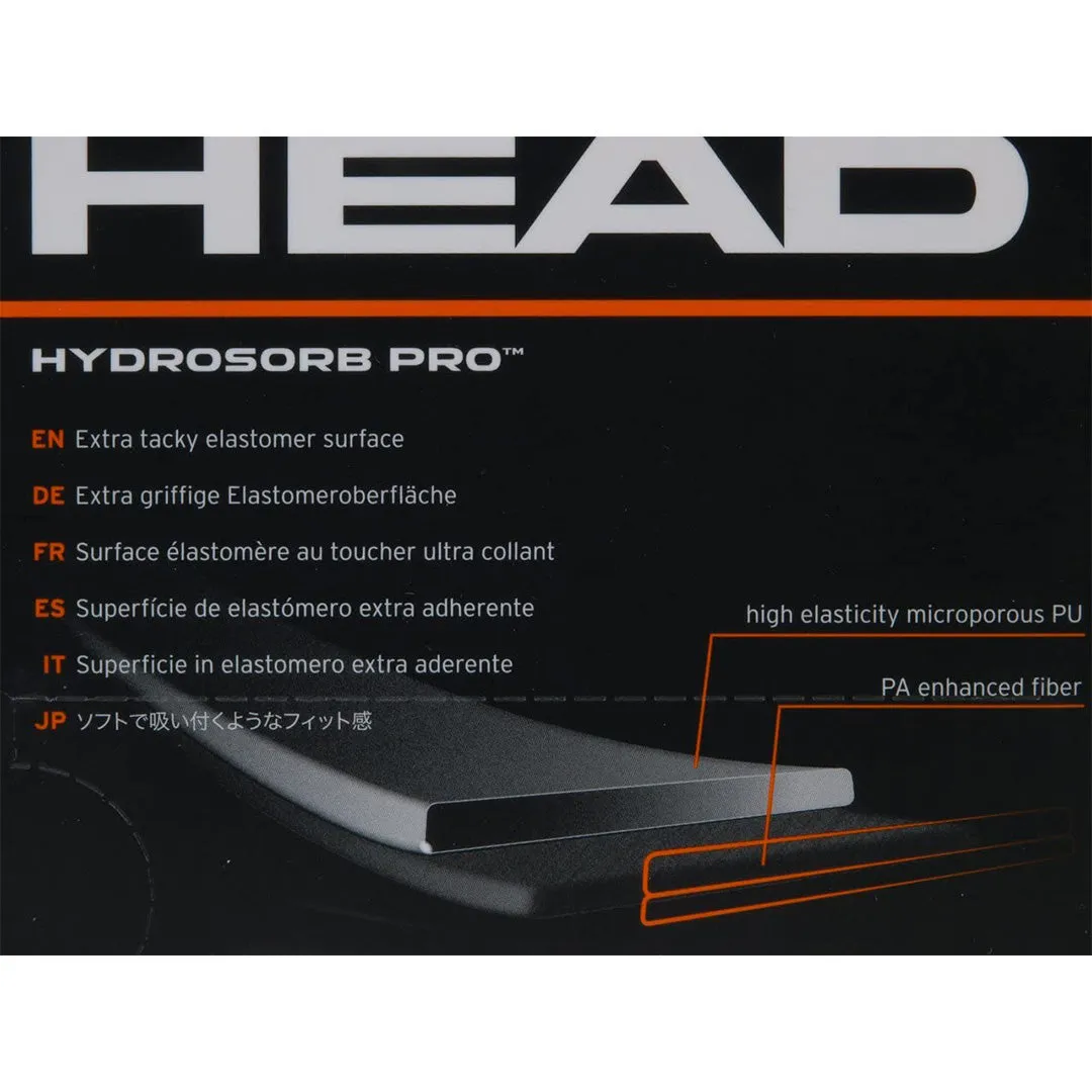 HEAD Hydrosorb Pro Tennis Replacement Grip - White