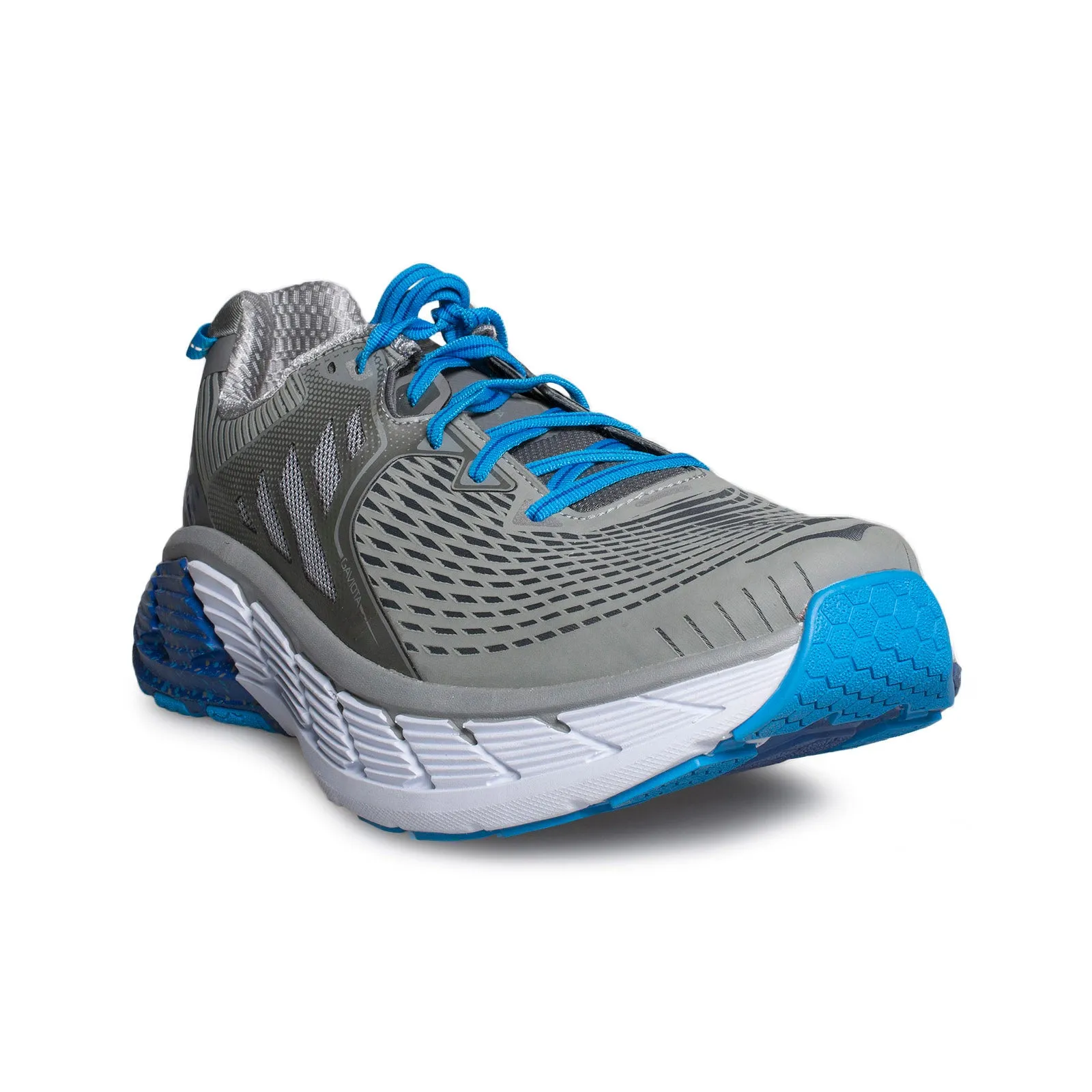 HOKA Gaviota Wild Dove / True Blue Running Shoes - Men's