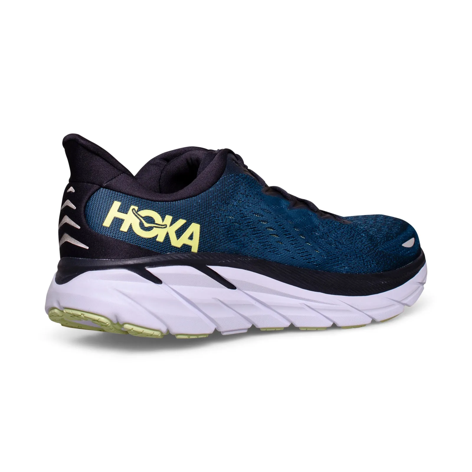 Hoka One One Clifton 8 Blue Coral / Butterfly Running Shoes - Men's