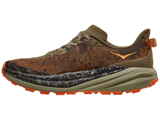 Hoka | Speedgoat 6 | Men's | Antique Olive/Squash