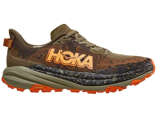 Hoka | Speedgoat 6 | Men's | Antique Olive/Squash