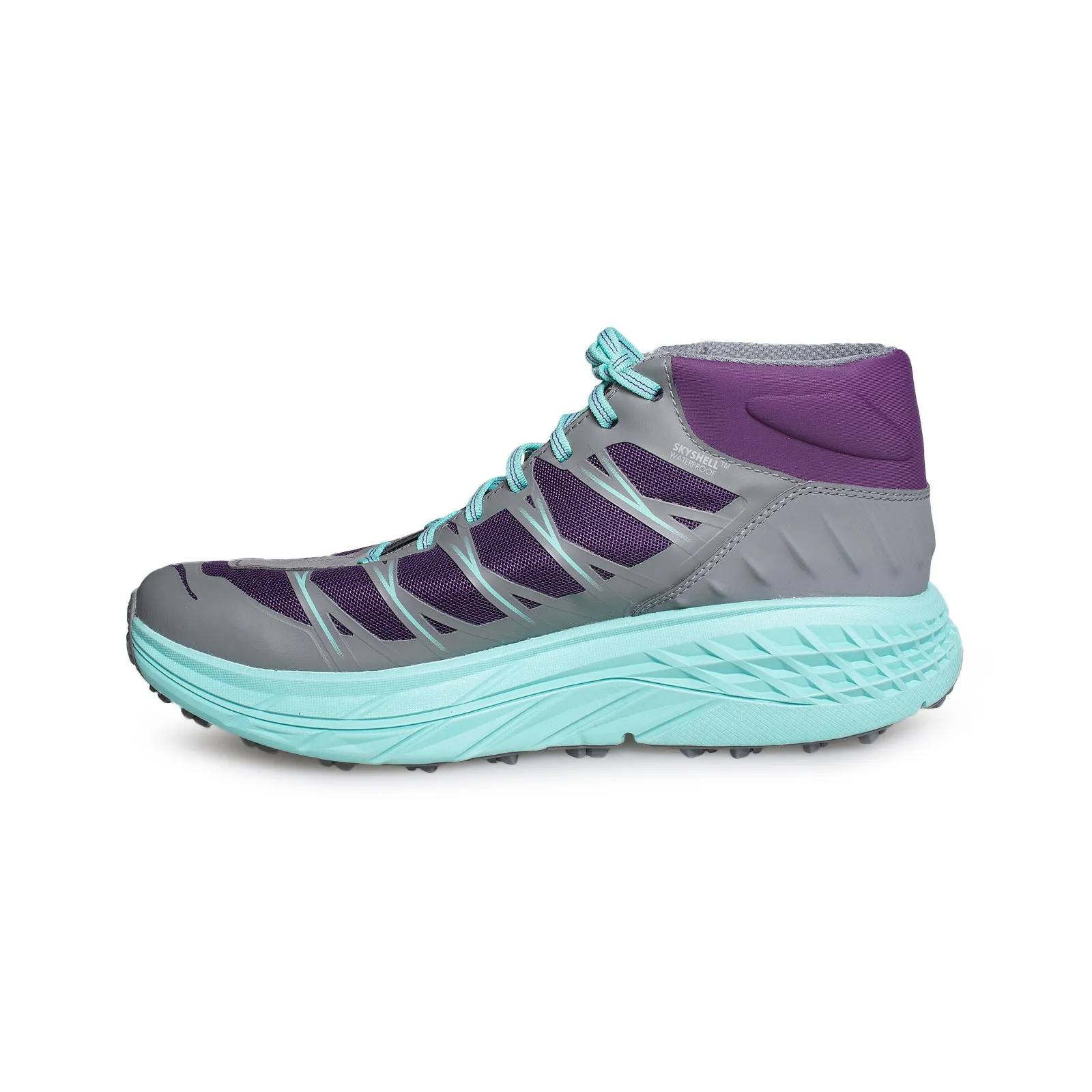 HOKA Speedgoat Mid WP Grape Royale / Alloy Shoes - Women's