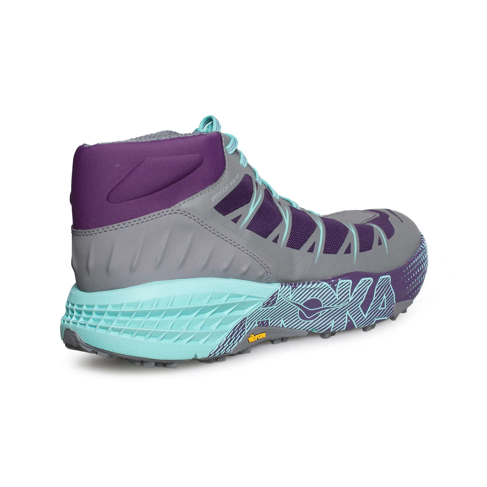 HOKA Speedgoat Mid WP Grape Royale / Alloy Shoes - Women's