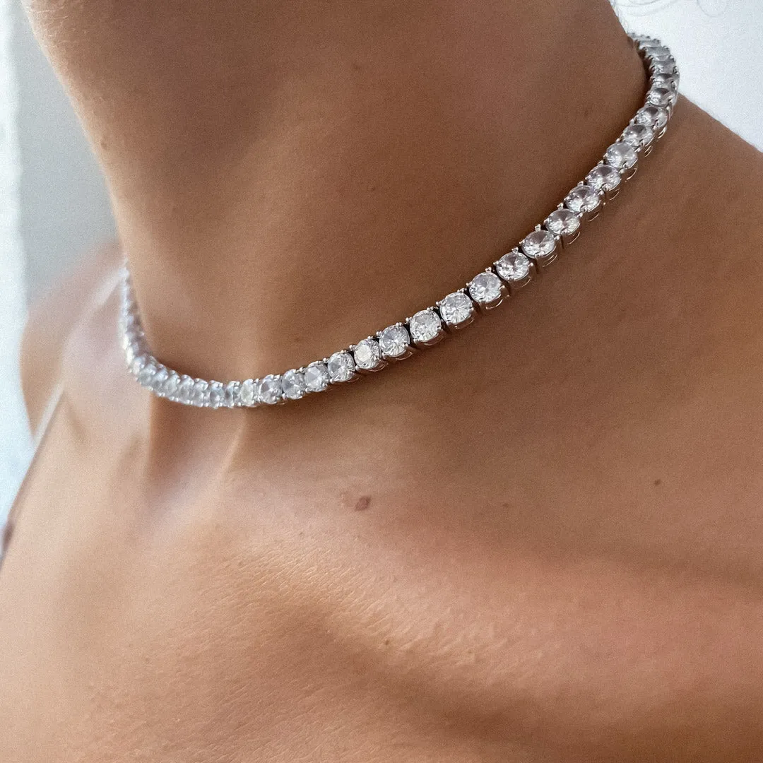 ICY Tennis CZ Choker