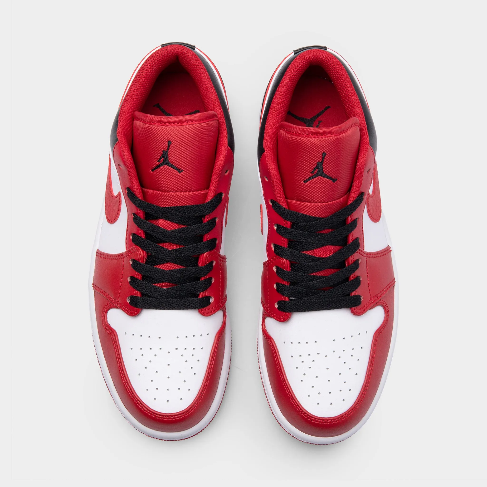 Jordan 1 Low White / Gym Red / Black