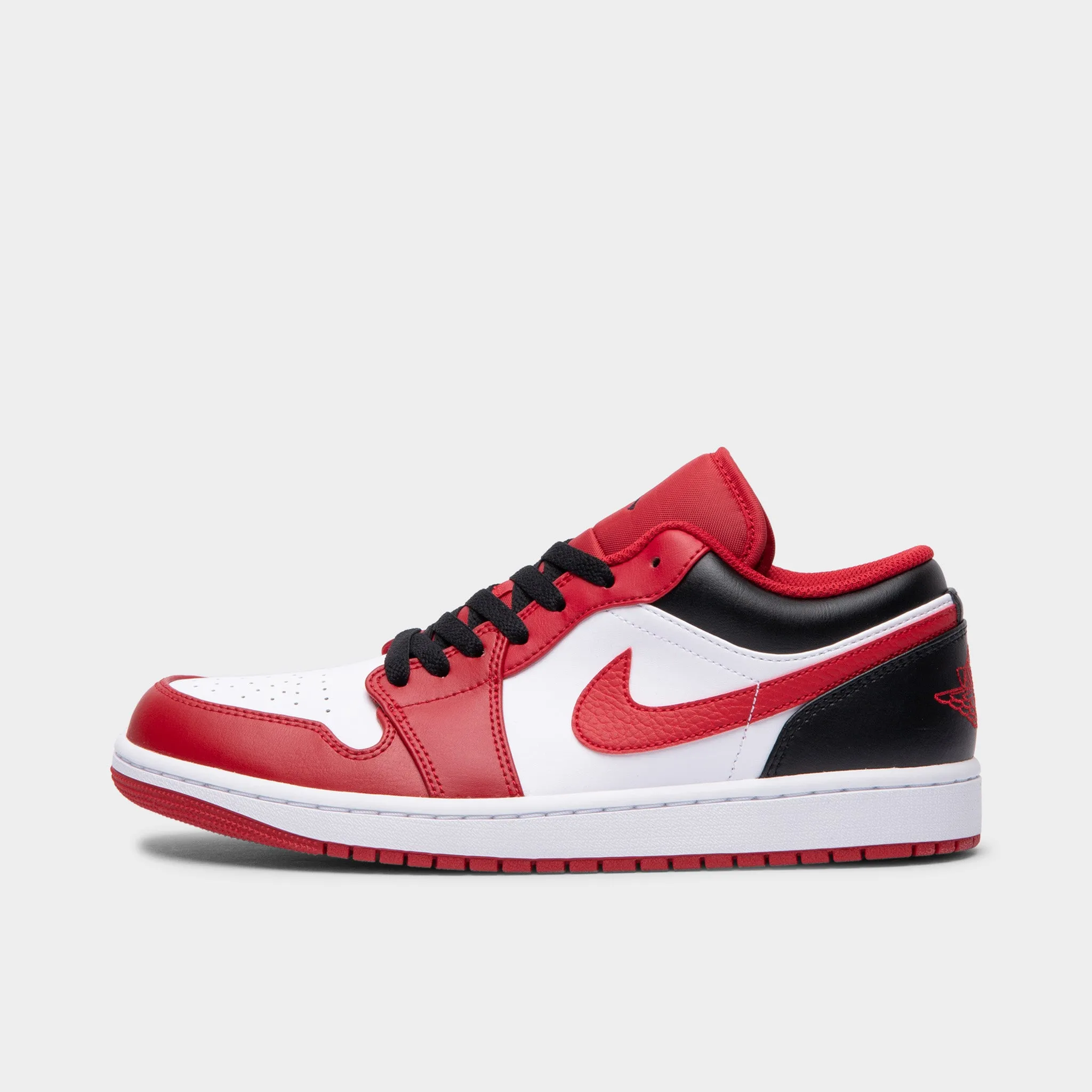 Jordan 1 Low White / Gym Red / Black