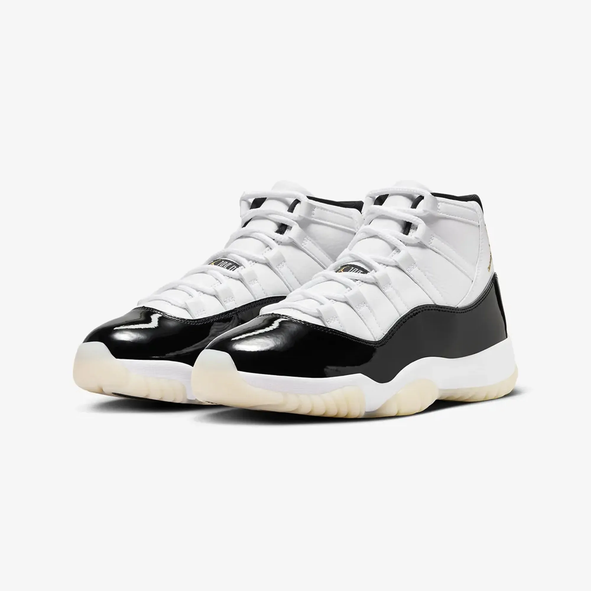 Jordan | AIR JORDAN 11 "GRATITUDE"  { WHITE/METALLIC GOLD-BLACK