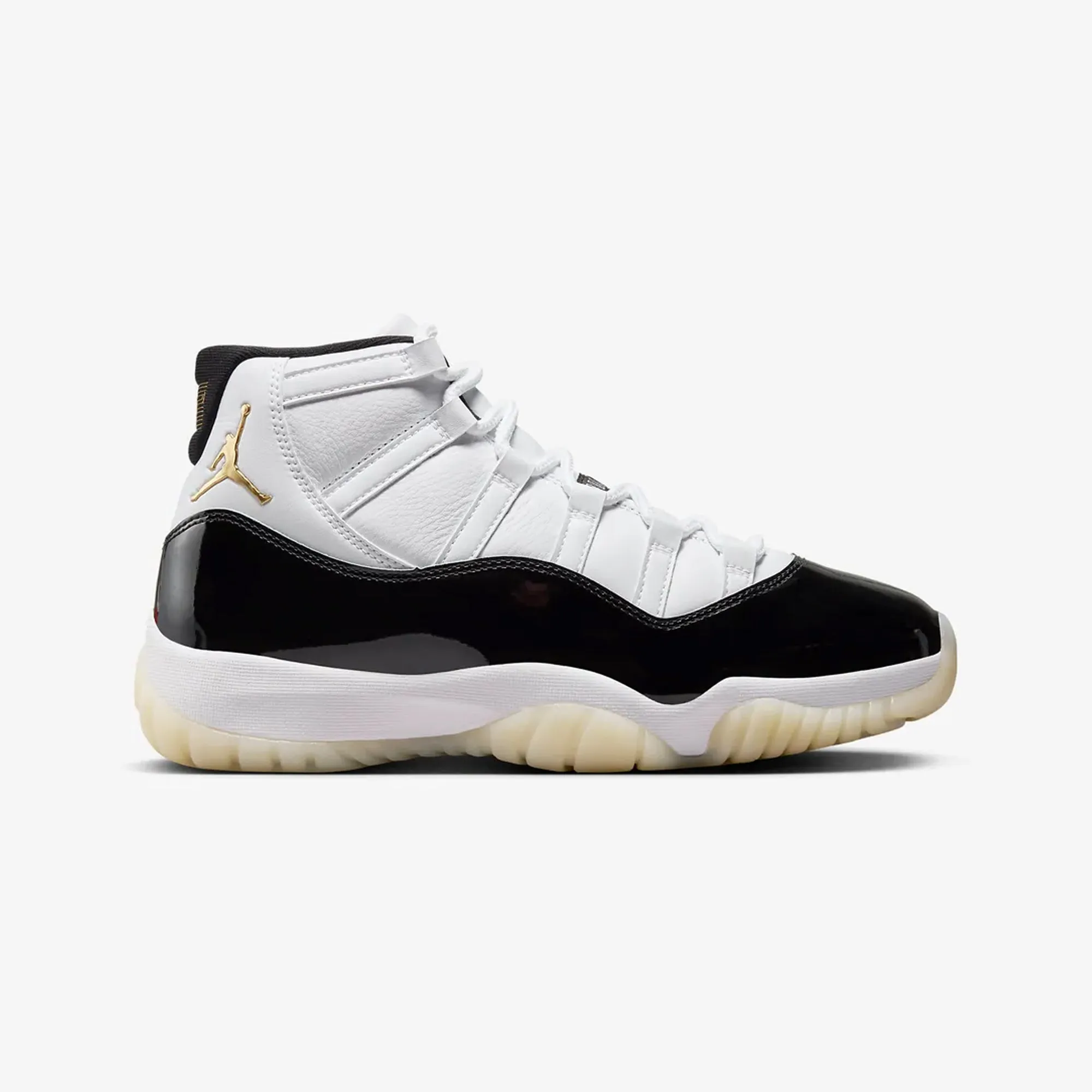 Jordan | AIR JORDAN 11 "GRATITUDE"  { WHITE/METALLIC GOLD-BLACK