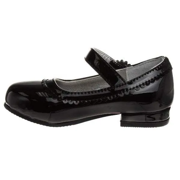 Josmo Girls Black Dress Shoes (Toddler)