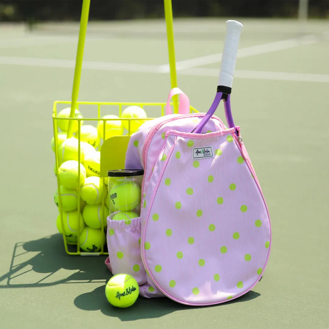 Junior Ame & Lulu Blush Little Love Tennis Backpack