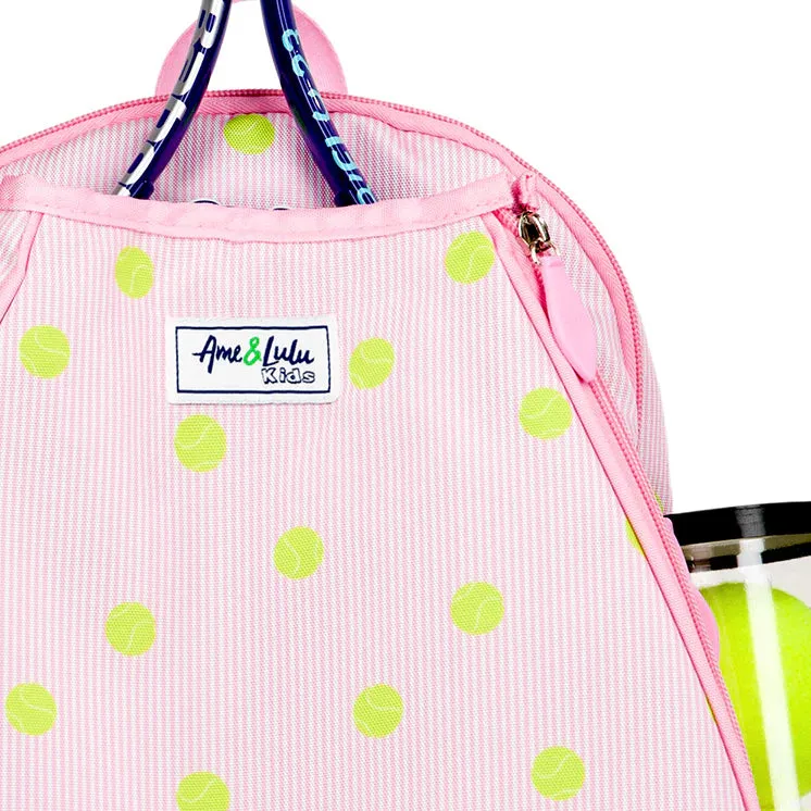 Junior Ame & Lulu Blush Little Love Tennis Backpack