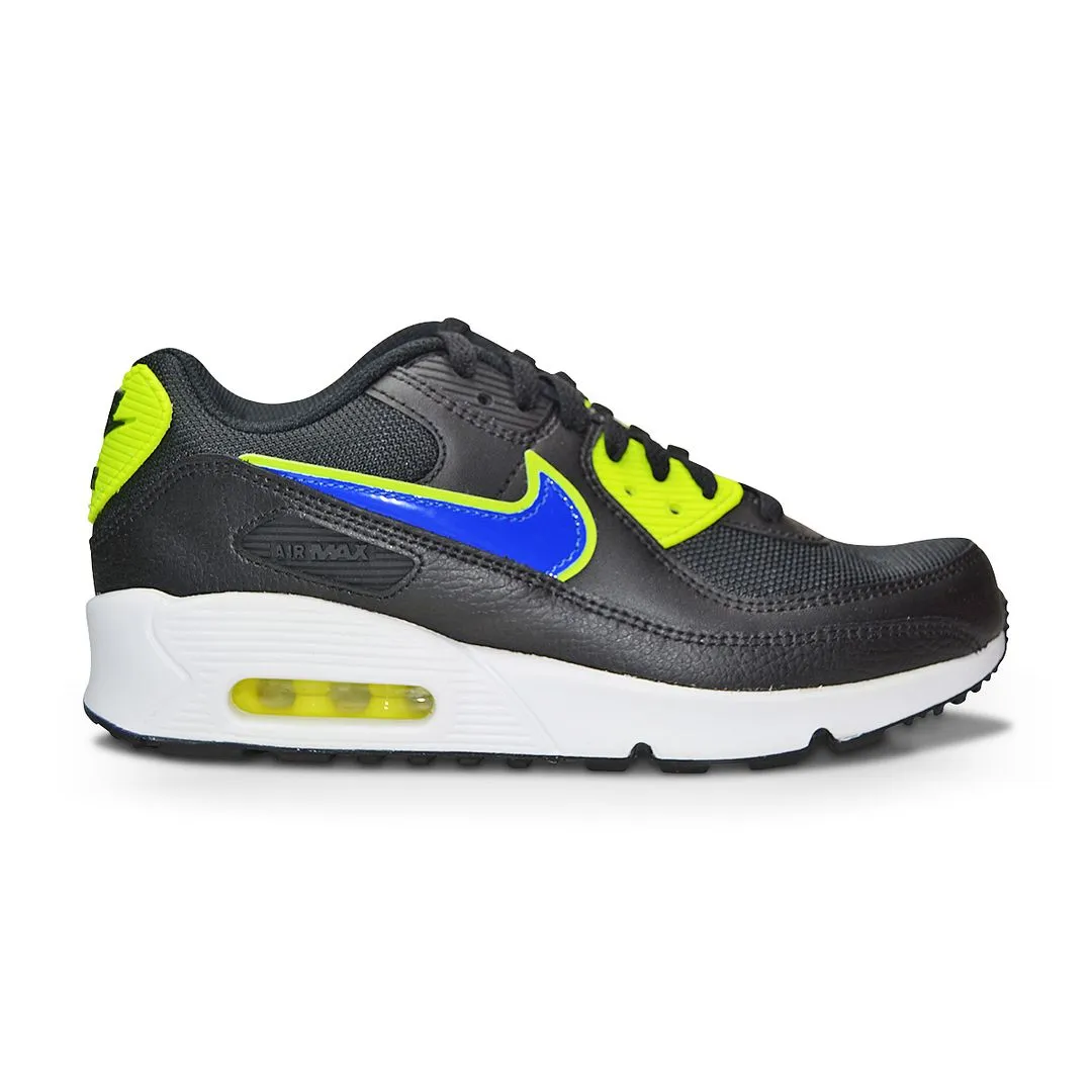 Juniors Nike Air Max 90 GS - DA4670 001 - Black Racer Blue