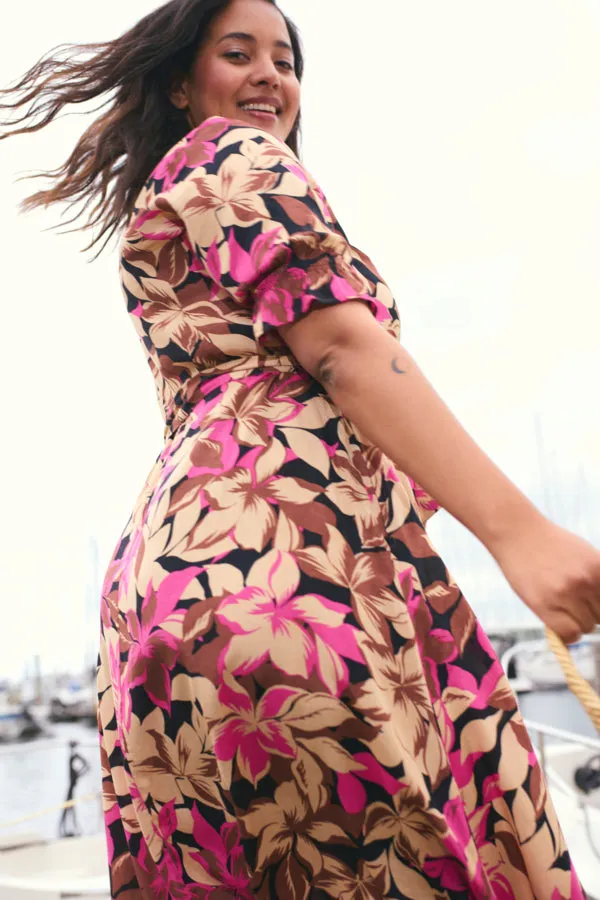 Kaffe Curve Printed Dory Dress