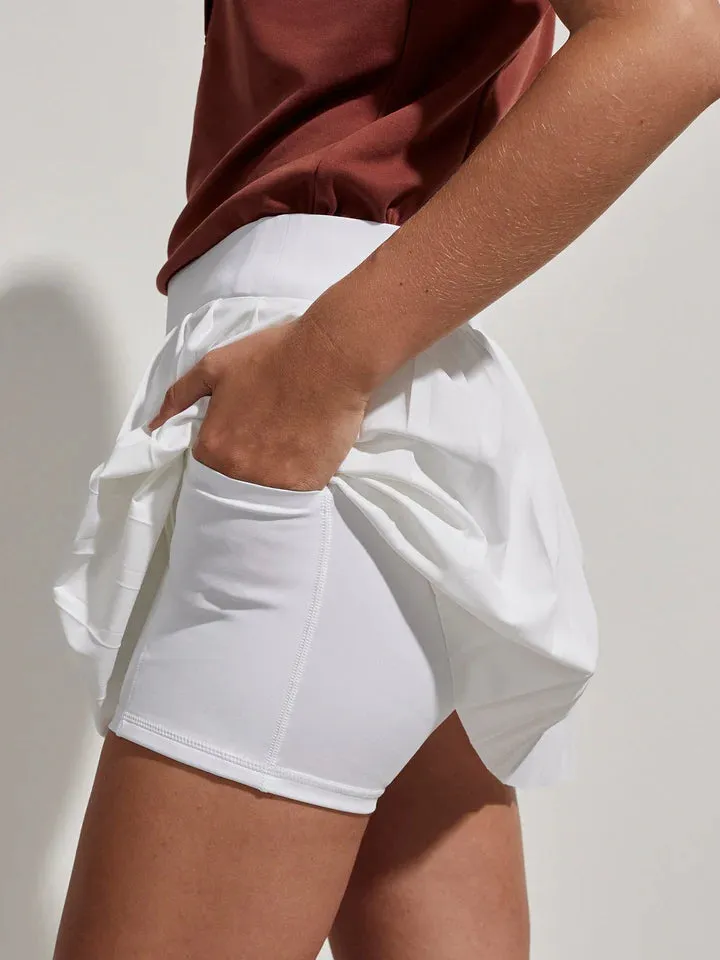 Kalmia Mid Rise Tennis Skort