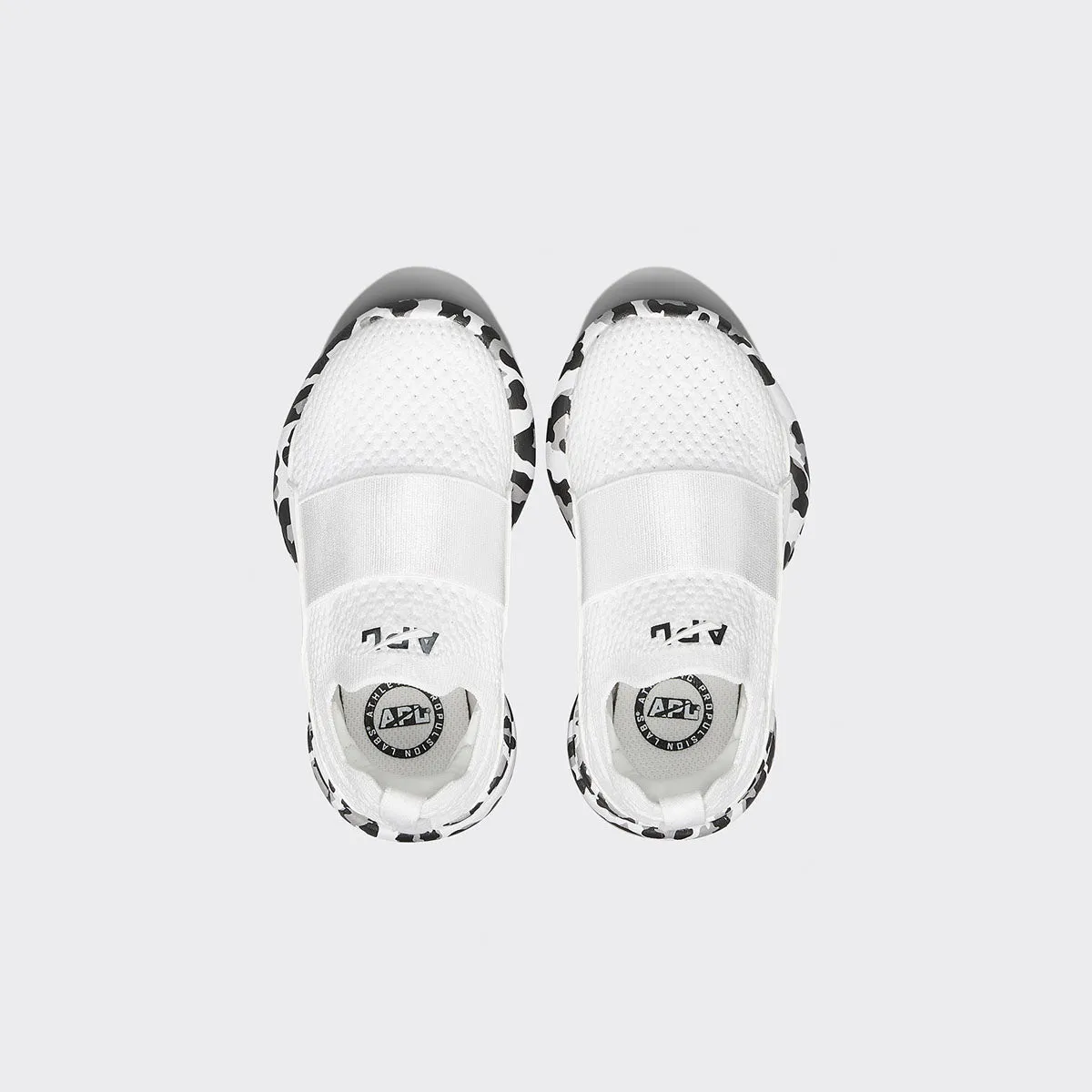 Kid's TechLoom Bliss White / Black / Leopard