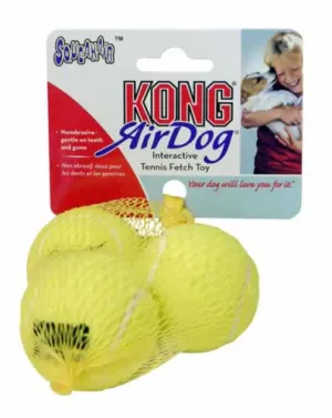 Kong Air Dog Squeaker Tennis Ball 3 Pack Extra Small