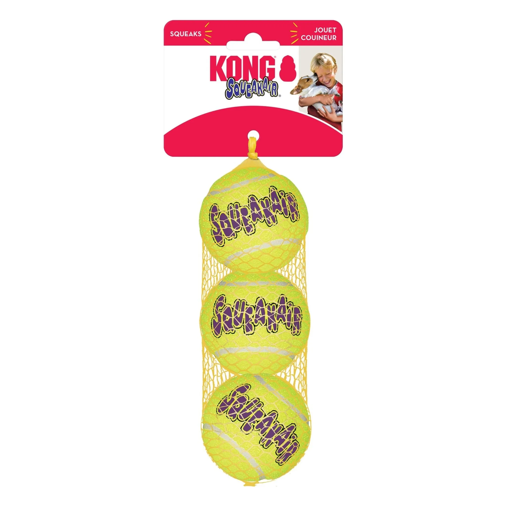 KONG SqueakAir Tennis Ball