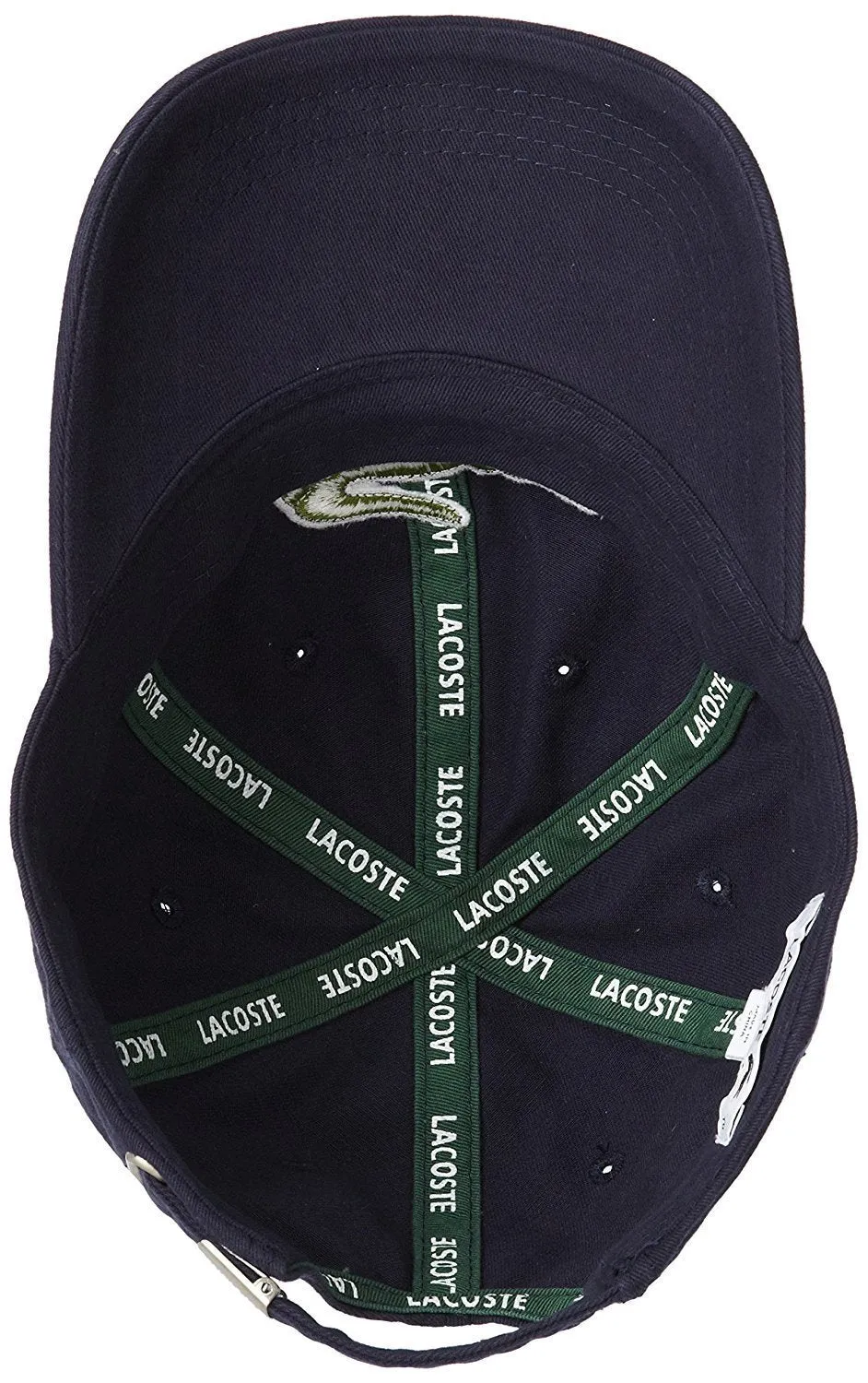 Lacoste Men's Classic Large Croc Gabardine Cap