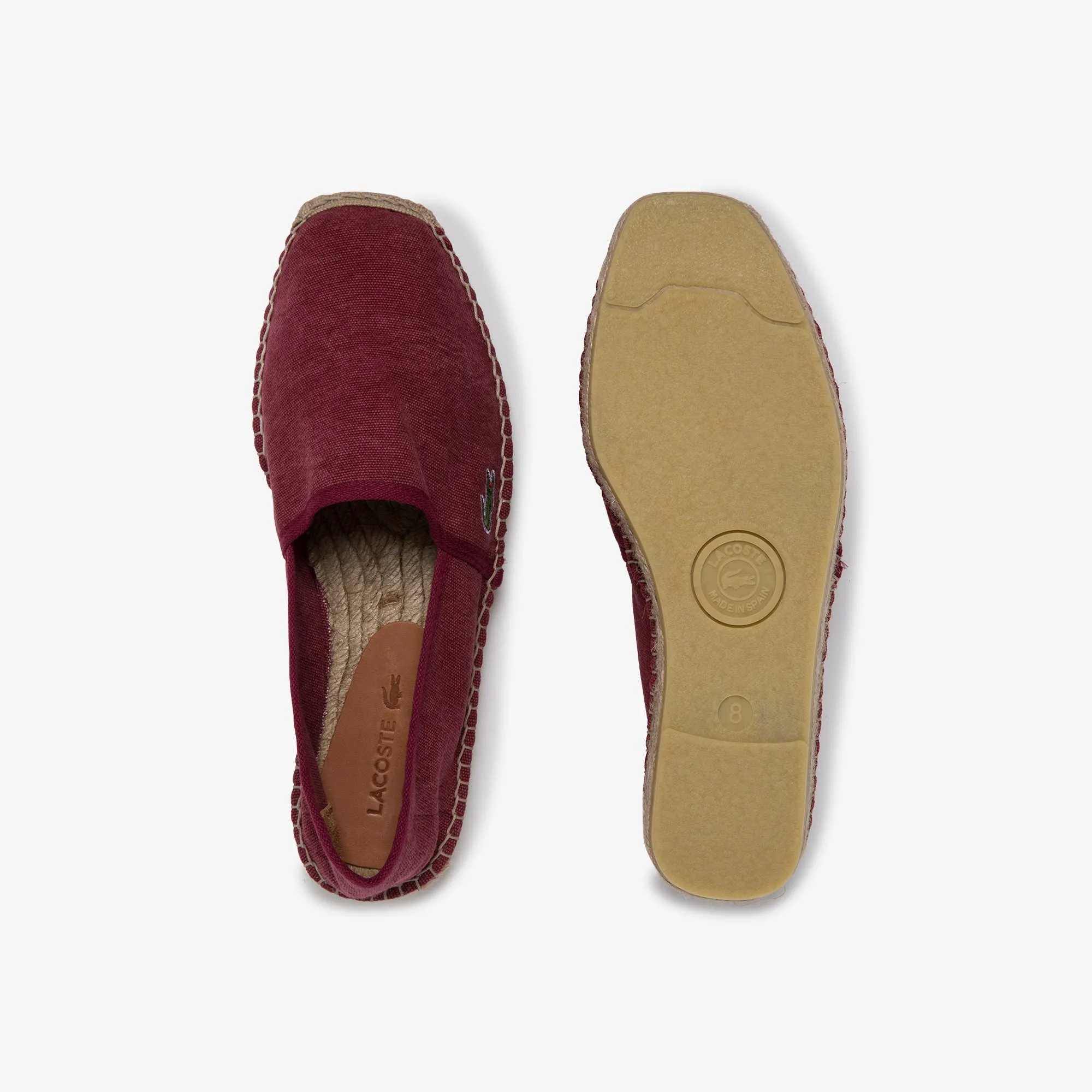 Lacoste Moleon 120 1 Cma Shoes - Dark Red/Nat